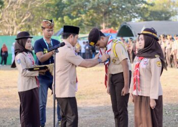 Kemah Budaya Pramuka Warnai Rangkaian Festival Lakey, Bupati Sampaikan Hal Ini